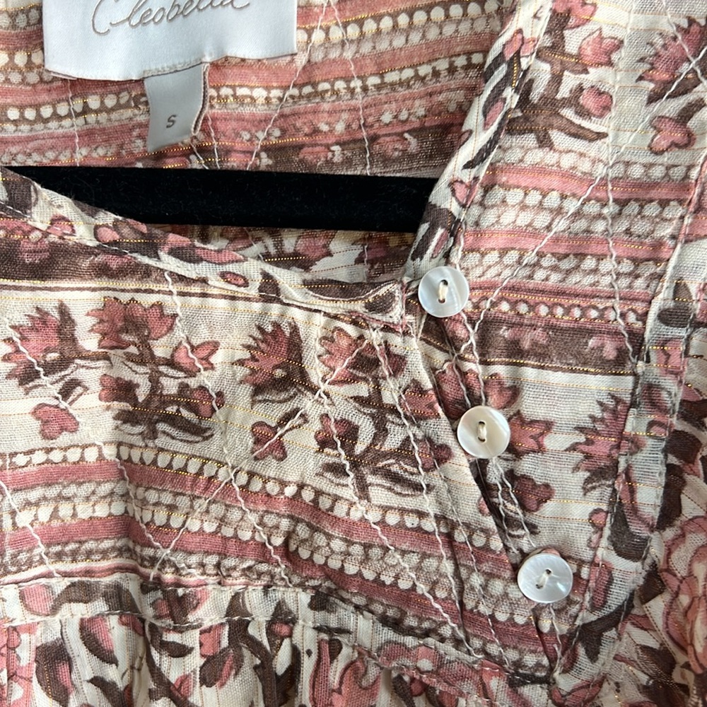 Cleobella Cropped Lydia Blouse - Picture 4 of 7